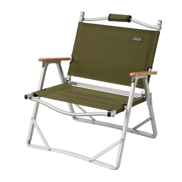 【Coleman】輕薄折疊椅/折合椅 戶外椅 綠橄欖CM-33562/淺灰CM-33561-早點名露營生活館