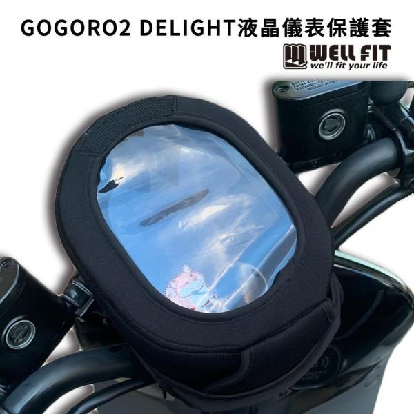 【威飛客 WELLFIT】GOGORO2 Delight 液晶儀表保護套(防曬、防水、防刮)