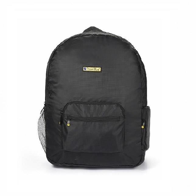 【 Travel Blue 藍旅 旅行配件 】 Foldable 輕便型摺疊揹包 (20L) 黑色 TB065-BK