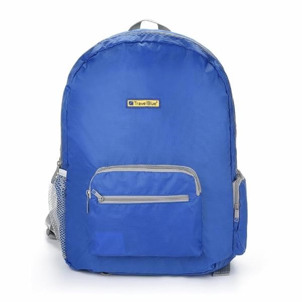 【 Travel Blue 藍旅 旅行配件 】 Foldable 輕便型摺疊背包 (20L) 藍色 TB065-BL