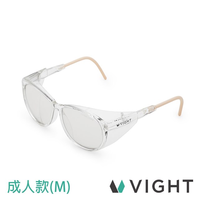 【VIGHT】台灣製造 透明護目鏡 (M)