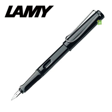Lamy狩獵亮黑鋼筆
