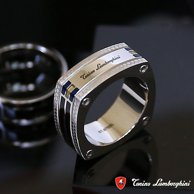 藍寶堅尼CORSA Blue Ring戒指Tonino Lamborghini
