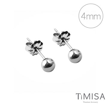 TiMISA《極簡真我(4mm)》純鈦耳針