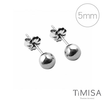 TiMISA《極簡真我(5mm)》純鈦耳針