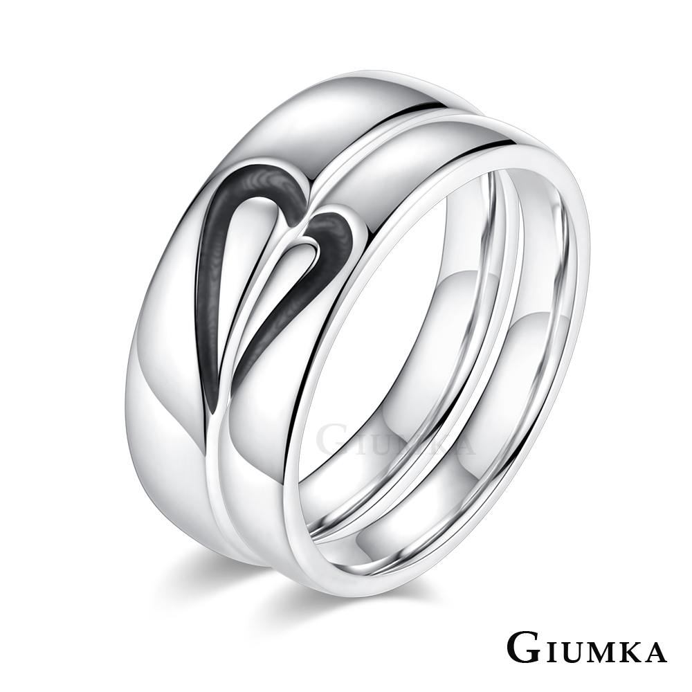 GIUMKA 永世相愛相守 925純銀戒指 情侶戒指 MRS08028