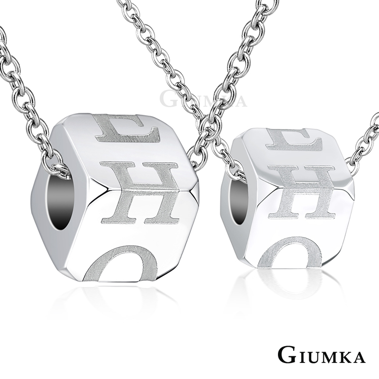 【GIUMKA】方糖情人項鍊 (兩款任選) MN6045-1