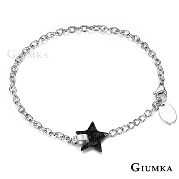 【GIUMKA】許願星手鍊 黑色款 MH5035-2