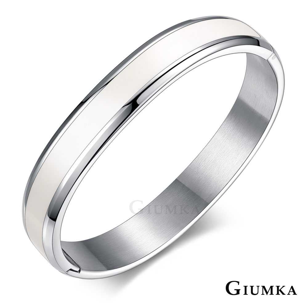 【GIUMKA】純情愛戀情侶手環 白色款 單個價格 MB06018-M