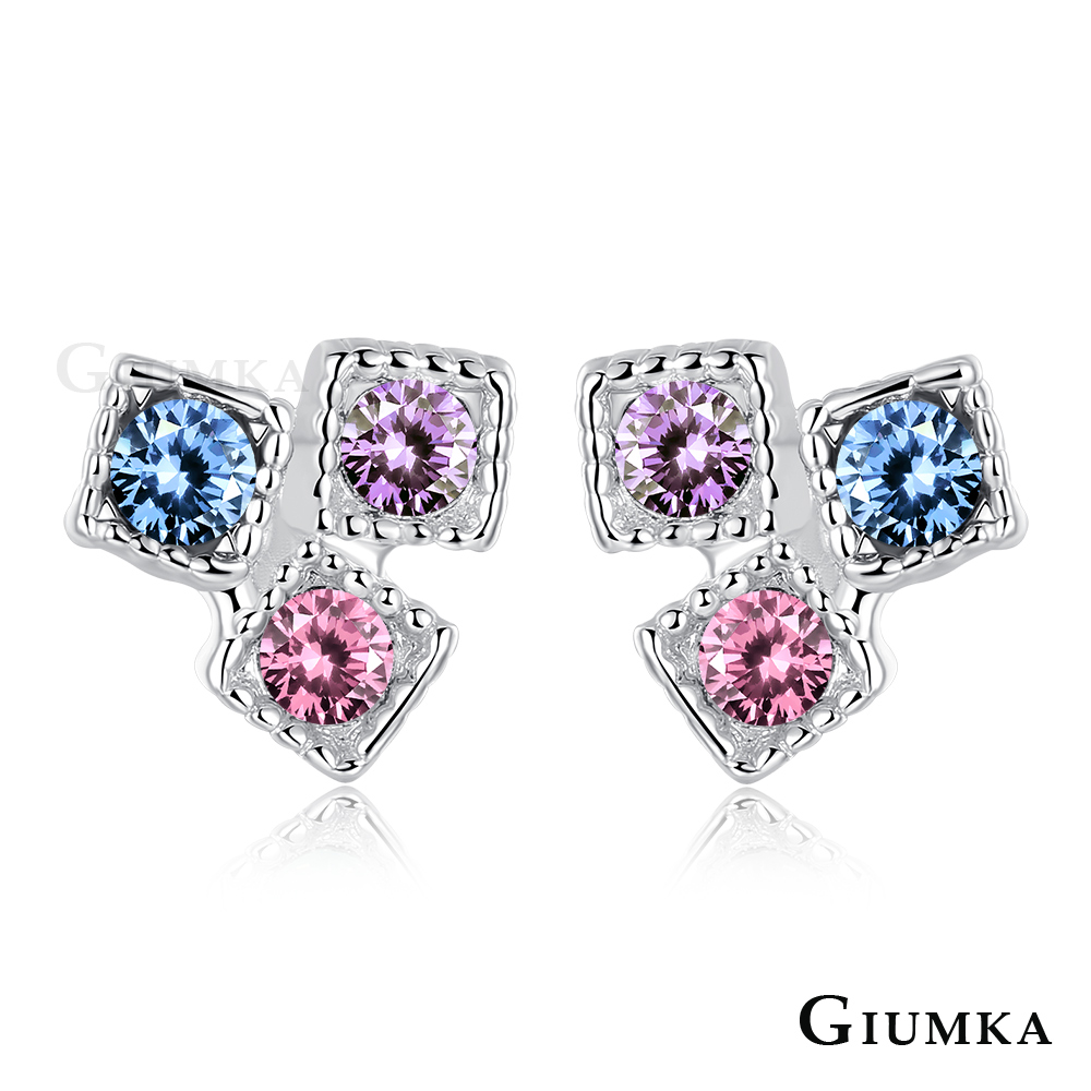 【GIUMKA】甜蜜時光耳環 (紫色) MF5037-2