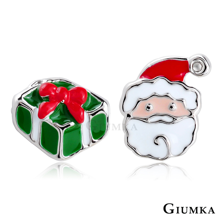 【GIUMKA】聖誕老人與聖誕禮物耳環 MF5139