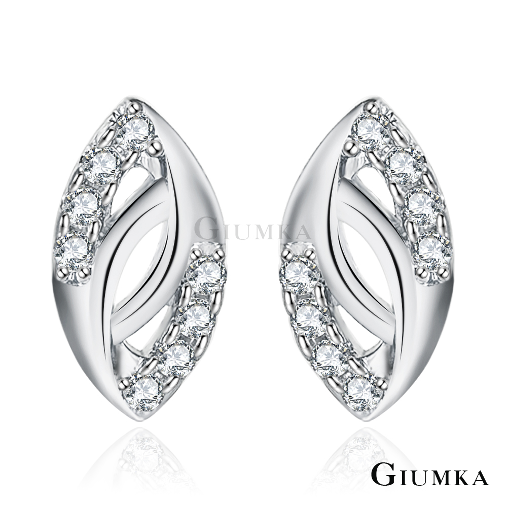 GIUMKA 閃耀焦點純銀耳環 MFS06032