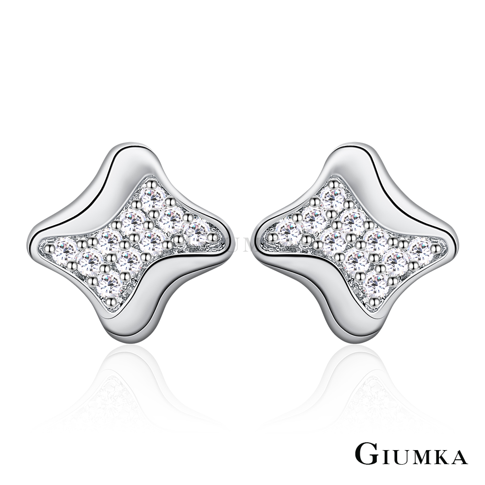 GIUMKA 925純銀 浪漫約會 純銀耳環 MFS06018