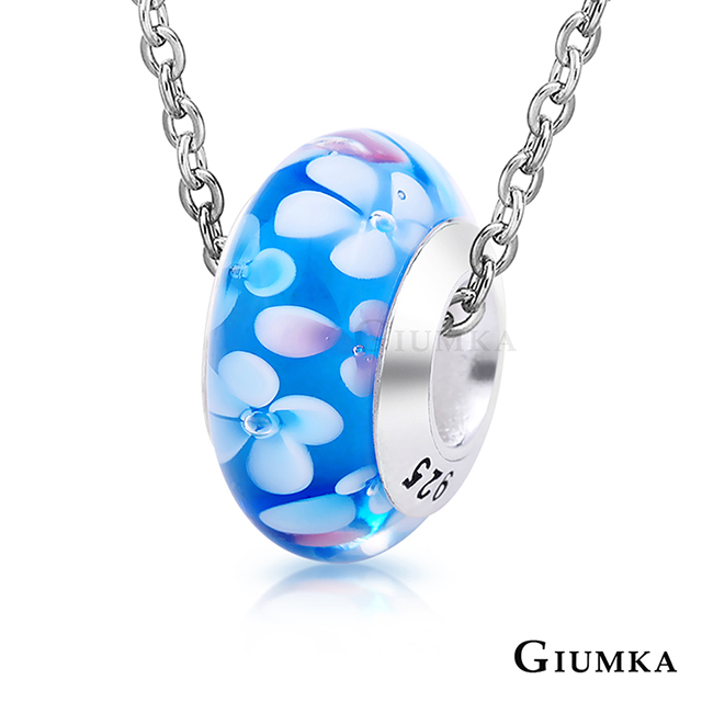 GIUMKA 純銀項鏈 琉璃幻彩珠飾 多款任選 MNS04002