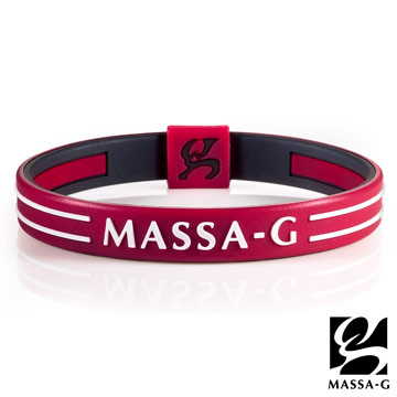 MASSA-G Energy Plus雙面鍺鈦能量手環-紅