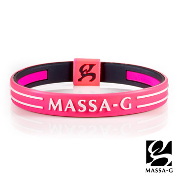 MASSA-G Energy Plus雙面鍺鈦能量手環-桃