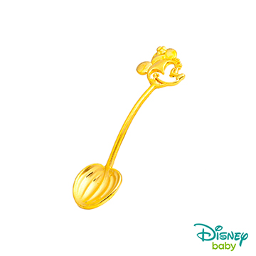 Disney迪士尼系列金飾 黃金湯匙-美妮款