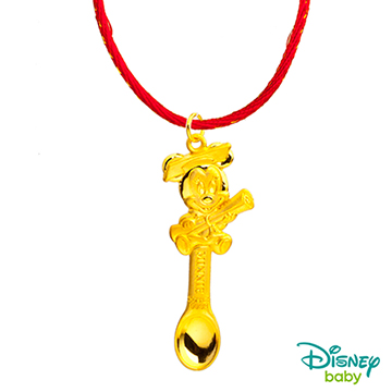 Disney迪士尼系列金飾 黃金湯匙-榜首美妮款