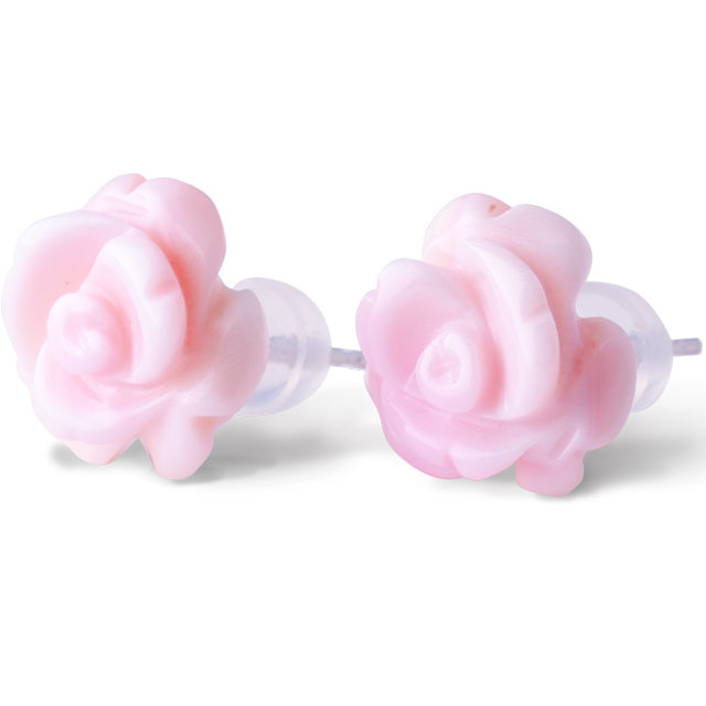【EM eileen me】新品上市~日本蒔繪 18K金玫瑰造型耳環