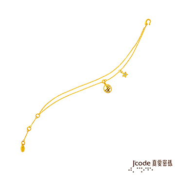 J’code真愛密碼 金牛座-北歐幸運密碼黃金手鍊