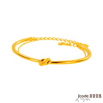 J’code真愛密碼 結伴黃金手環-加鍊