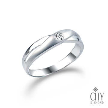City Diamond引雅『情定永恆』6分鑽石戒指L00258