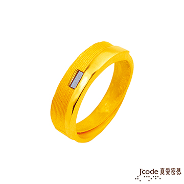 J’code真愛密碼 預定真愛黃金/水晶男戒指
