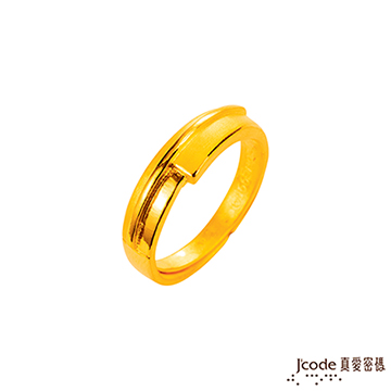 Jcode真愛密碼 最佳愛人黃金男戒指