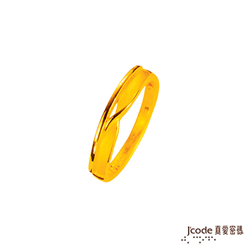 J’code真愛密碼 愛慕黃金女戒指