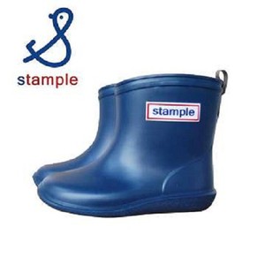 日本製 stample兒童雨鞋-深藍色