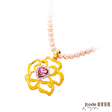 Jcode真愛密碼 溫情氛圍黃金/純銀/水晶珍珠項鍊