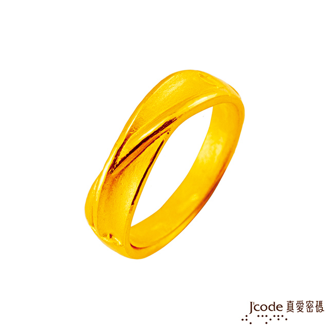 Jcode真愛密碼 邂逅幸福黃金男戒指