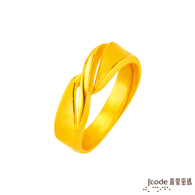 Jcode真愛密碼 感應黃金男戒指