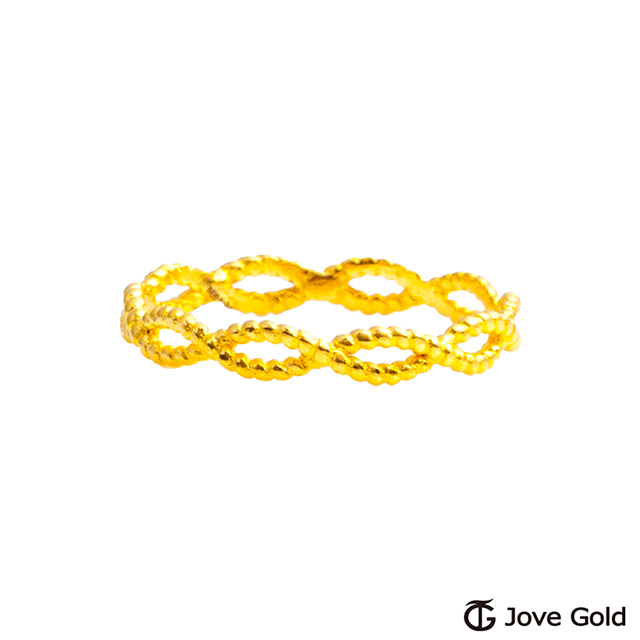 Jove Gold 交織黃金戒指