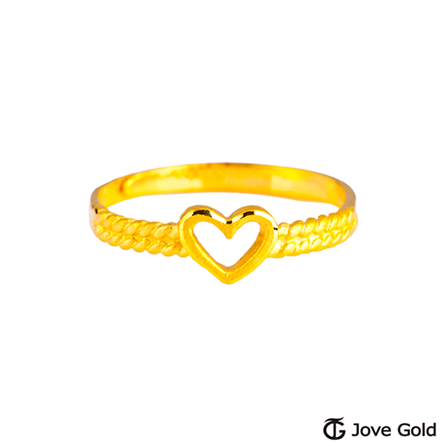 Jove Gold 關於愛黃金戒指
