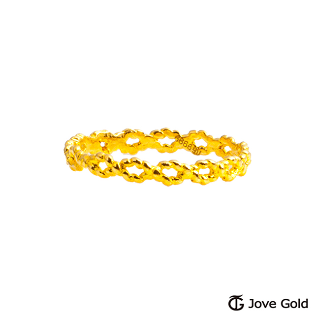 Jove Gold 纏綿黃金戒指