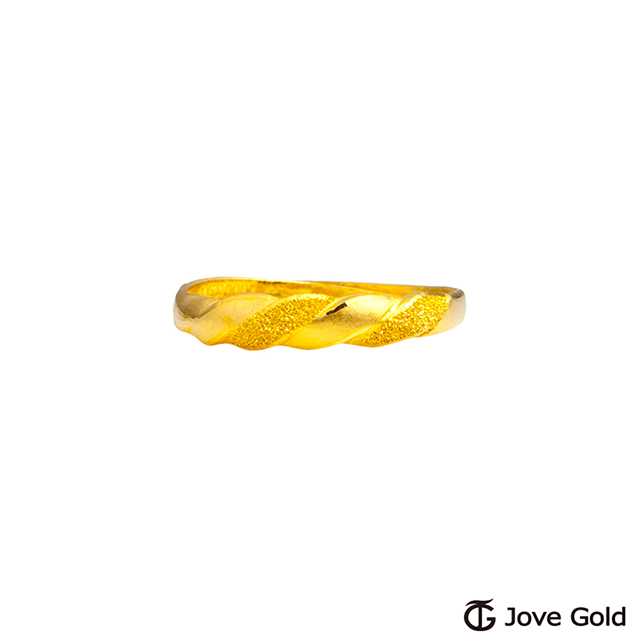 Jove Gold漾金飾 風情黃金戒指