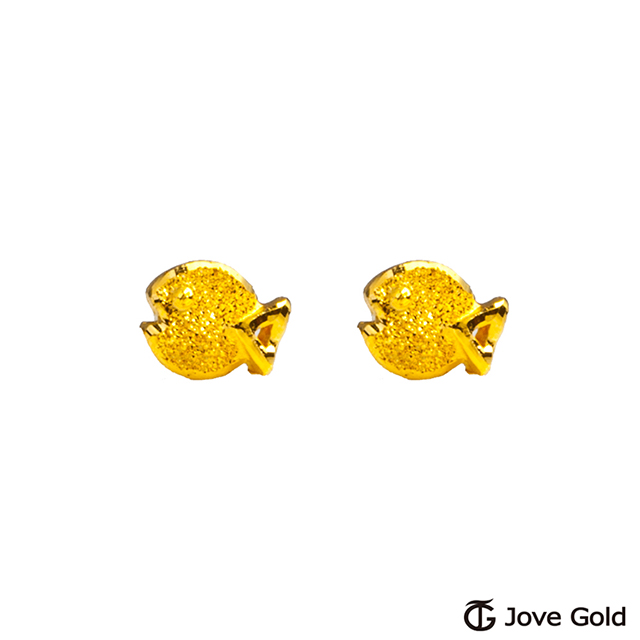 Jove gold 一口幸福黃金耳環