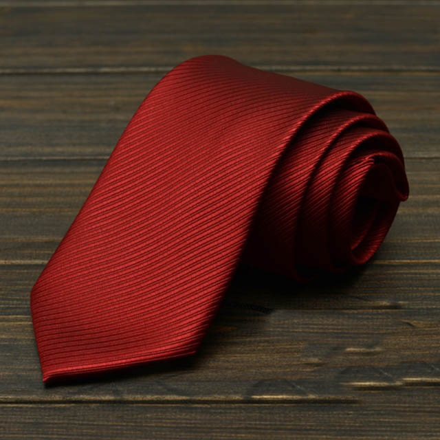 【拉福】斜紋領帶8cm寬版領帶拉鍊領帶 (兒童 可選色)