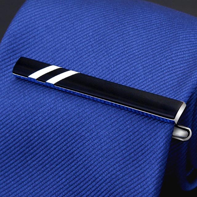 【拉福】領帶夾黑俠領夾領帶夾(5.5cm)