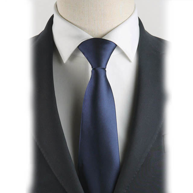 【拉福】布面辦公領帶8cm寬版領帶拉鍊領帶(可選色 兒童)