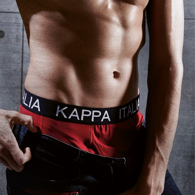 KAPPA義大利 3件組 時尚舒適型男 運動內褲 隨機取色