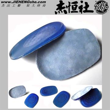 JHS傑恆社舒適鞋墊款109男對一對矽膠半墊天鵝絨面墊高0.8公分