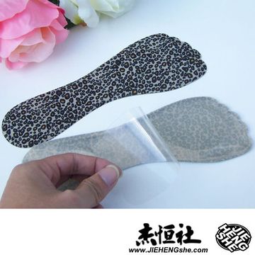 JHS傑恆社鞋墊款213舒適女七分墊高跟鞋鞋墊矽膠鞋墊防滑鞋墊絨面布面光面足弓一對