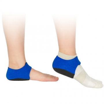 【JHS杰恆社】矽膠足跟墊骨刺減震柔軟腳後跟痛跟腱炎足跟痛鞋墊abe95