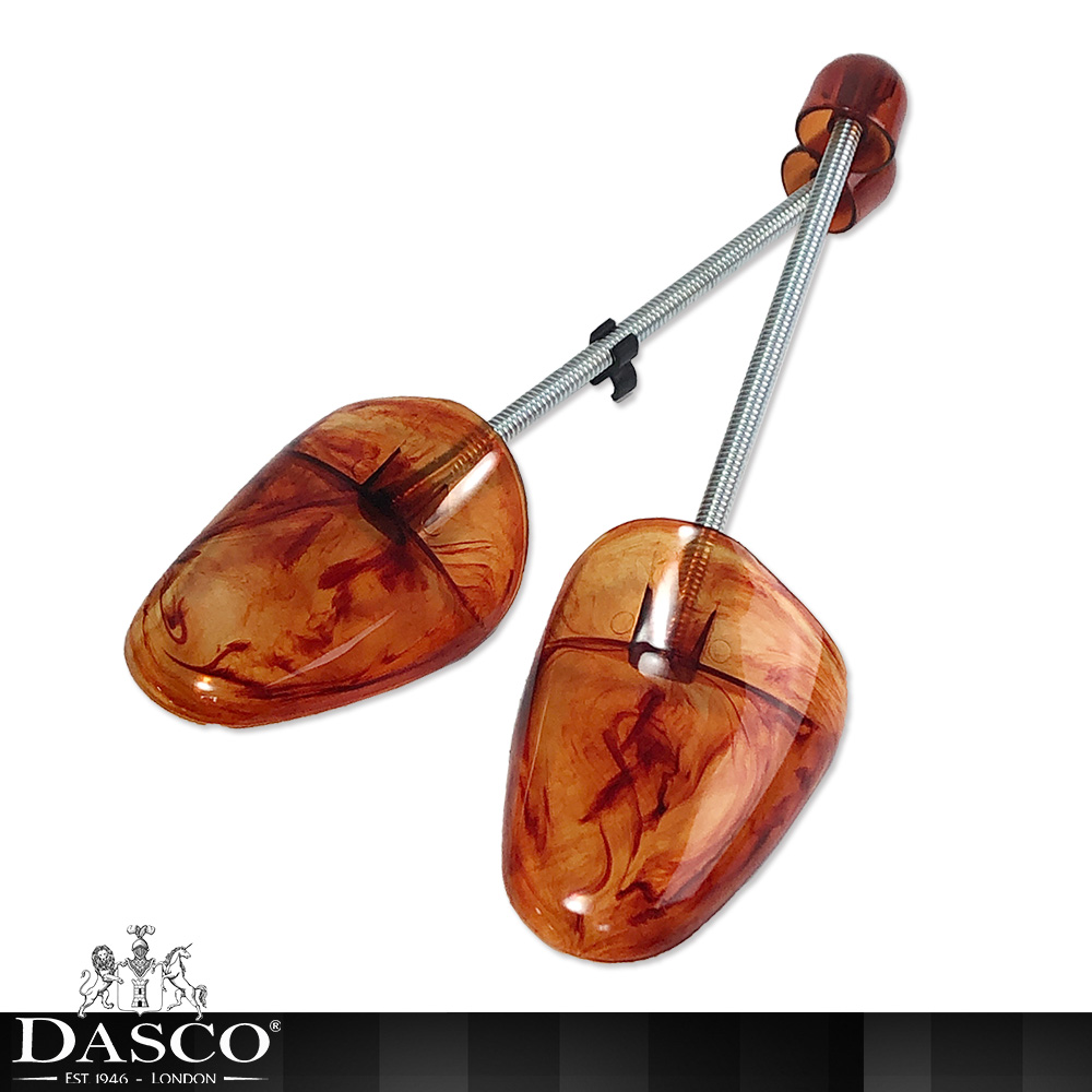 英國伯爵DASCO 715琥珀鞋撐 類玳瑁材質呈半透明效果