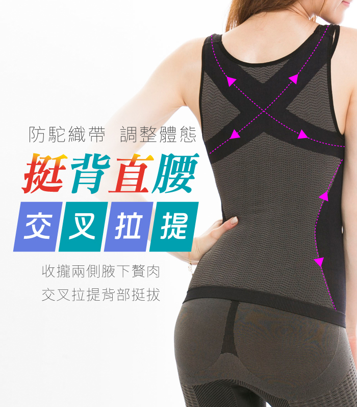 【JS嚴選】臺灣製爆乳纖腰竹炭雙託美胸衣(竹炭託胸衣*2)
