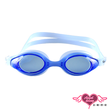 天使霓裳 抗UV防霧休閒泳鏡(4200-藍F)