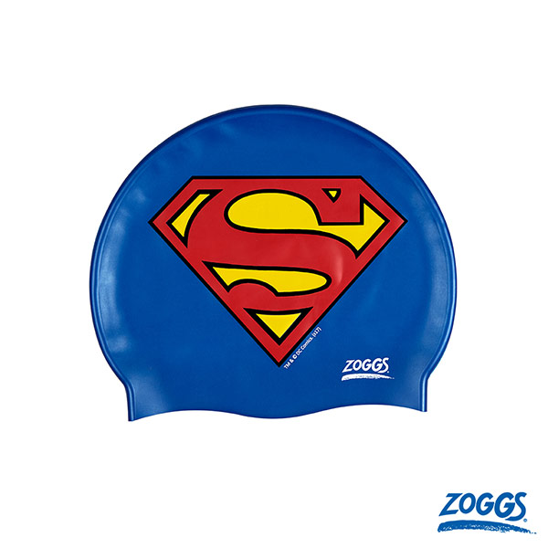 ZOGGSx正義聯盟 超人矽膠泳帽