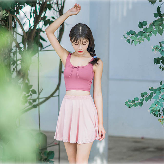 Biki比基尼妮泳衣，荳蔻三件式泳衣泳裝比基尼(M-XL)